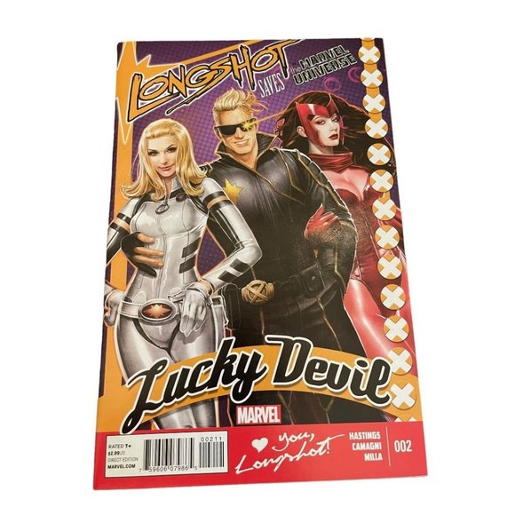 Longshot Saves The Marvel Universe #2 Lucky Devil 2014 Comic - Picture 1 of 10